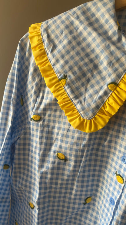 LEMON SKY BLOUSE