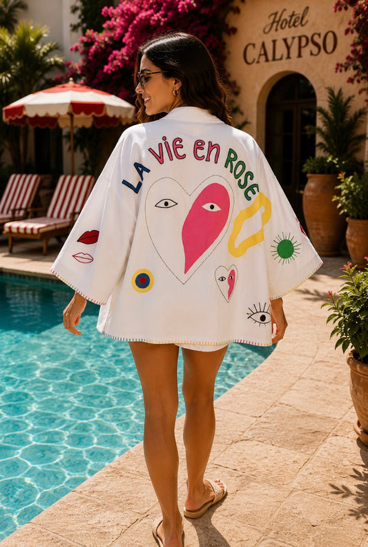 LÁ VIE EN ROSE KIMONO