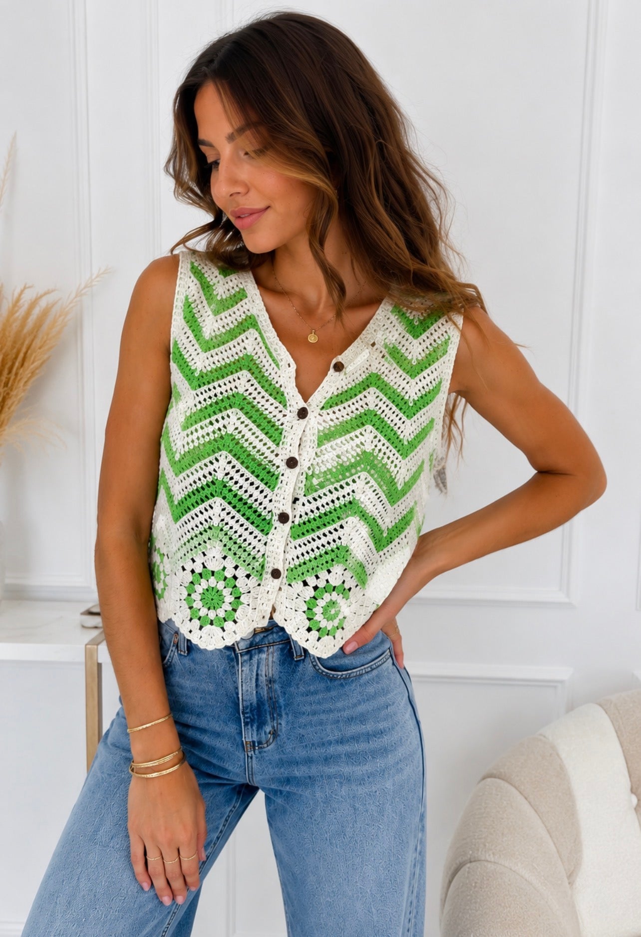 AUZY | Crochet top