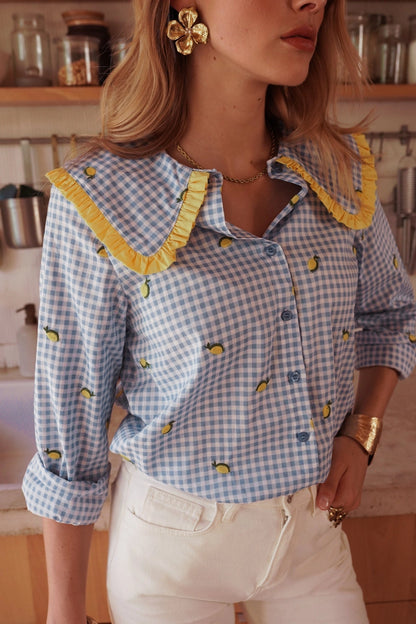 LEMON SKY BLOUSE
