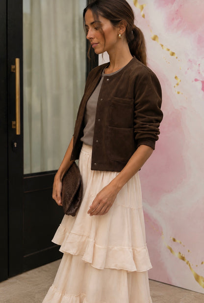 SAVANNAH RUFFLE SKIRT