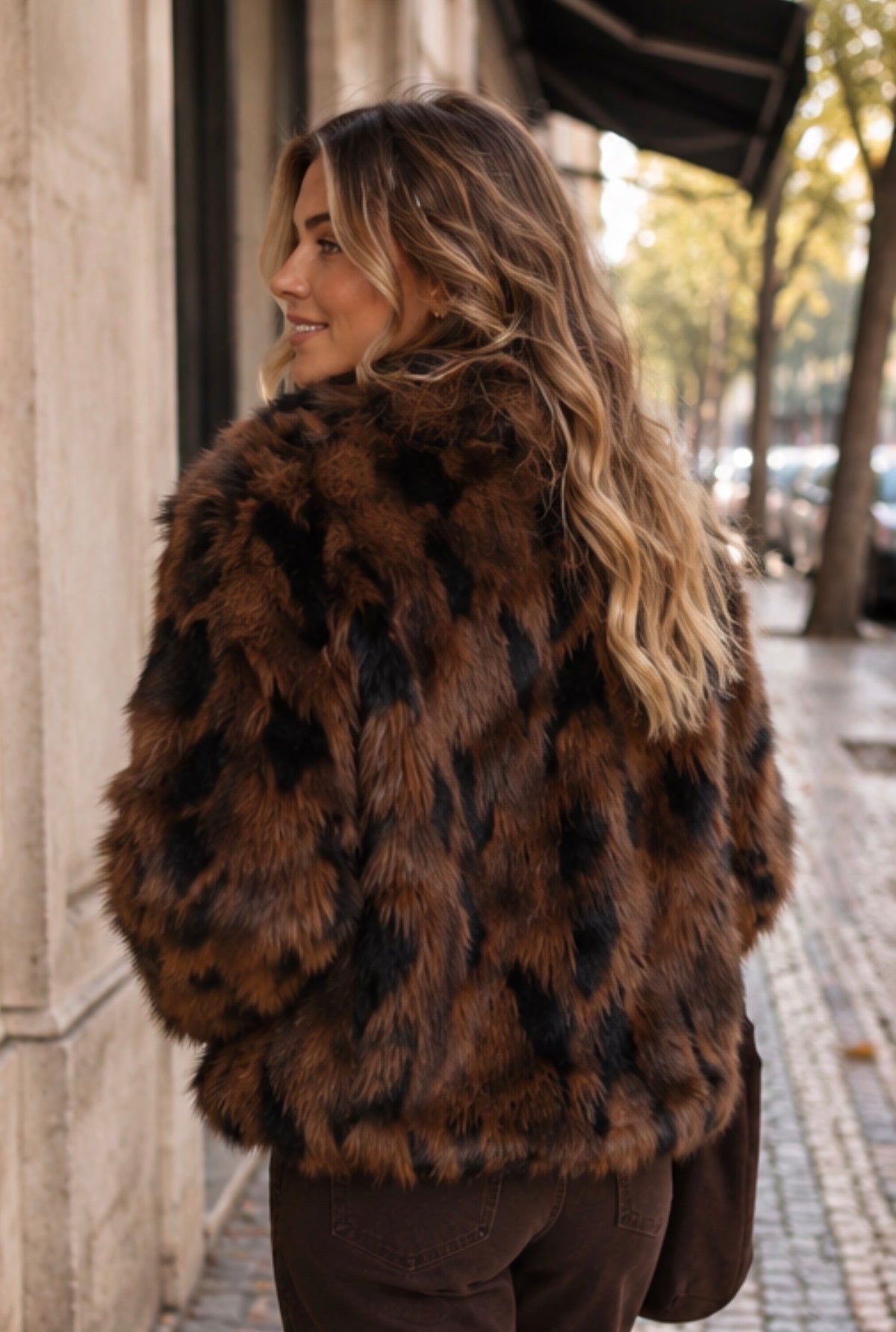 ASPEN FAUX FUR JACKET