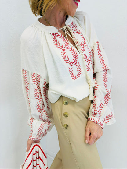 CADIZ | Camisa com bordados