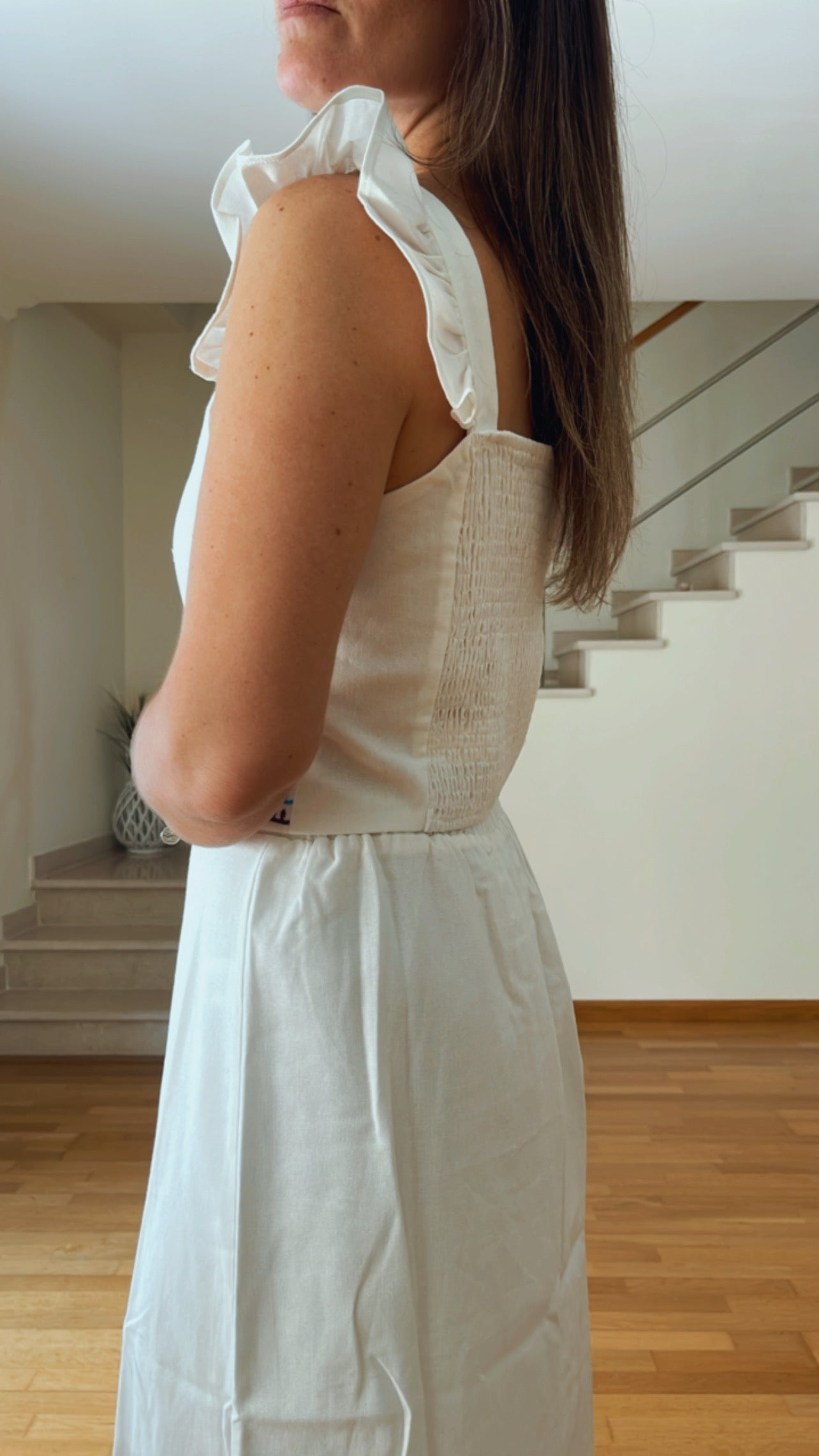 SANTORINI | Set with embroidery