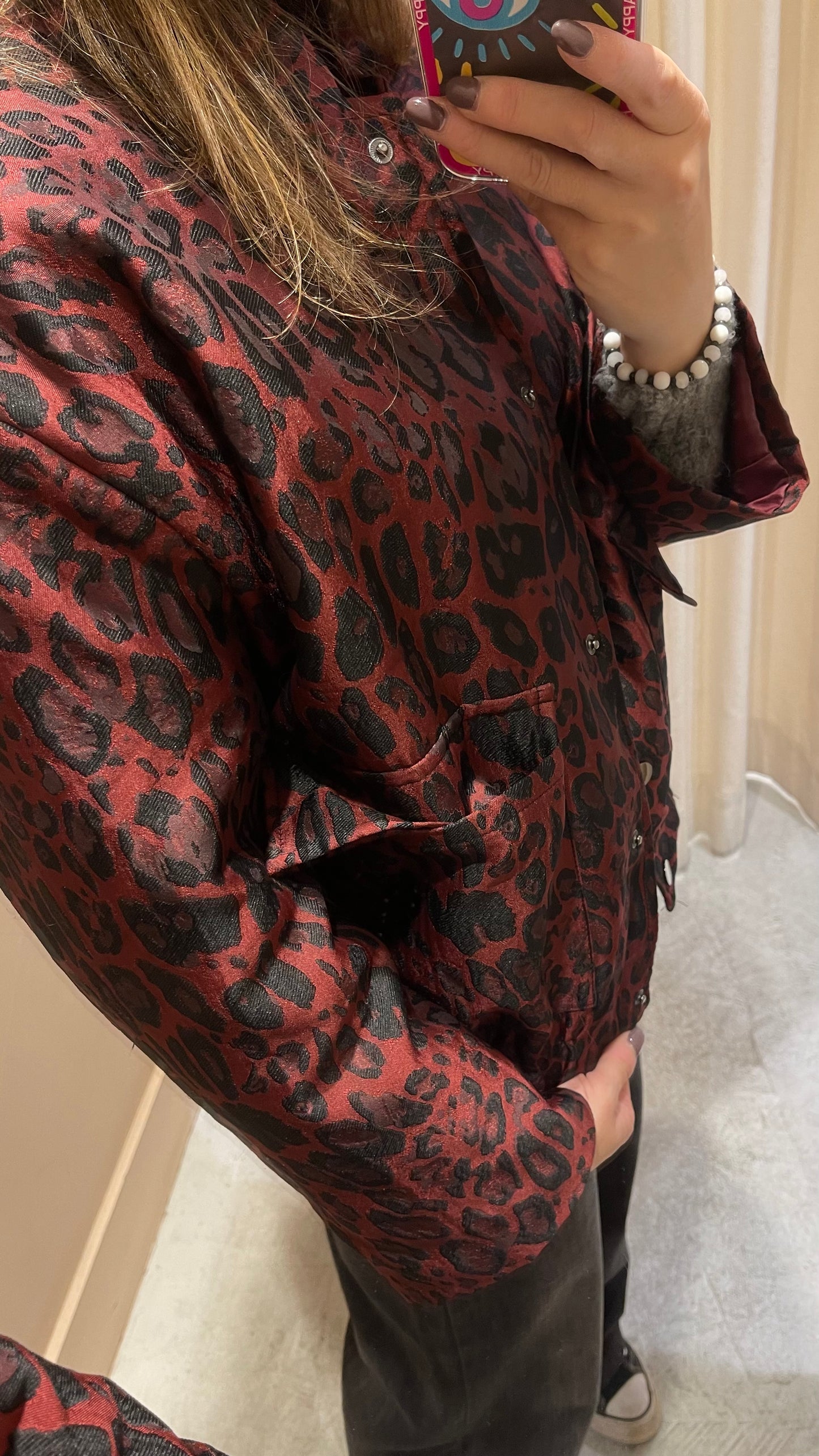 RILEY | Bomber animal print