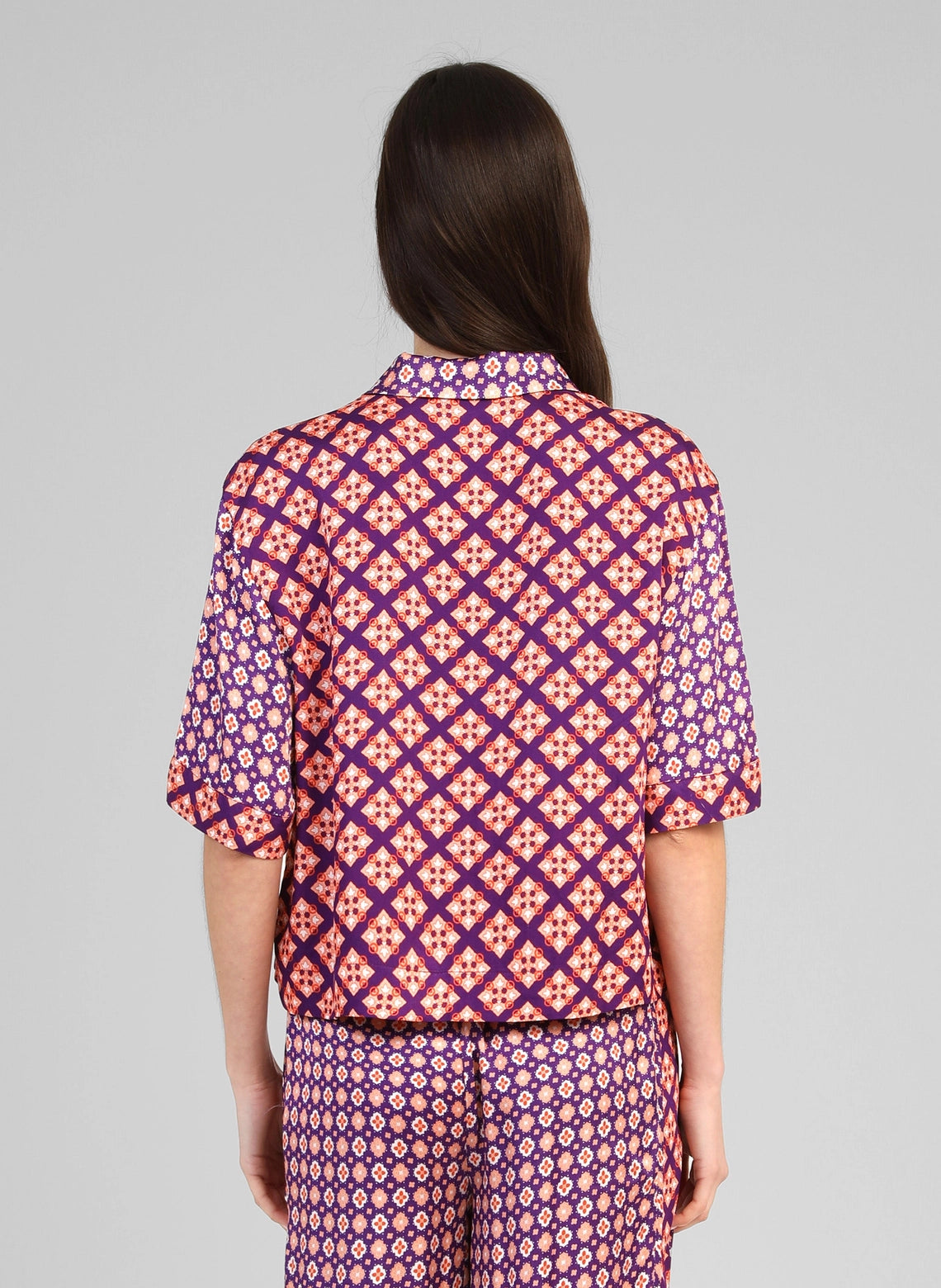 MOSAIC VIOLET SHIRT