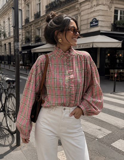LUMI PLAID SHIRT