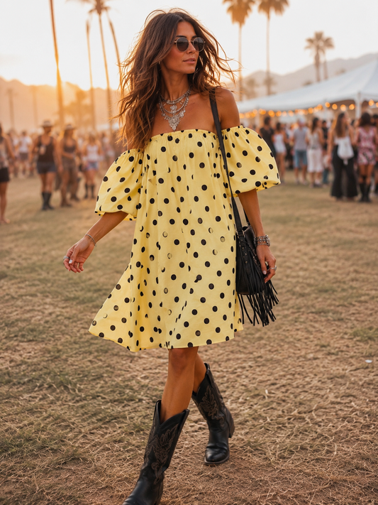 ROSIE DRESS BUTTER YELLOW