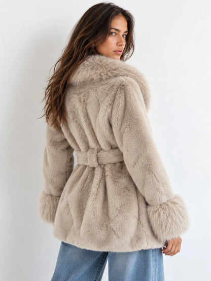 VELVET FAUX FUR