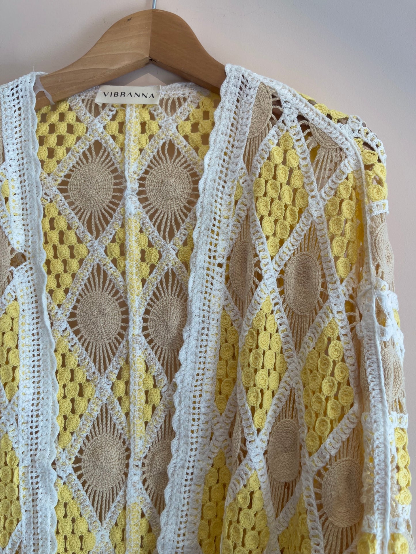 SUNFLOWER | Casaco em crochet colorido
