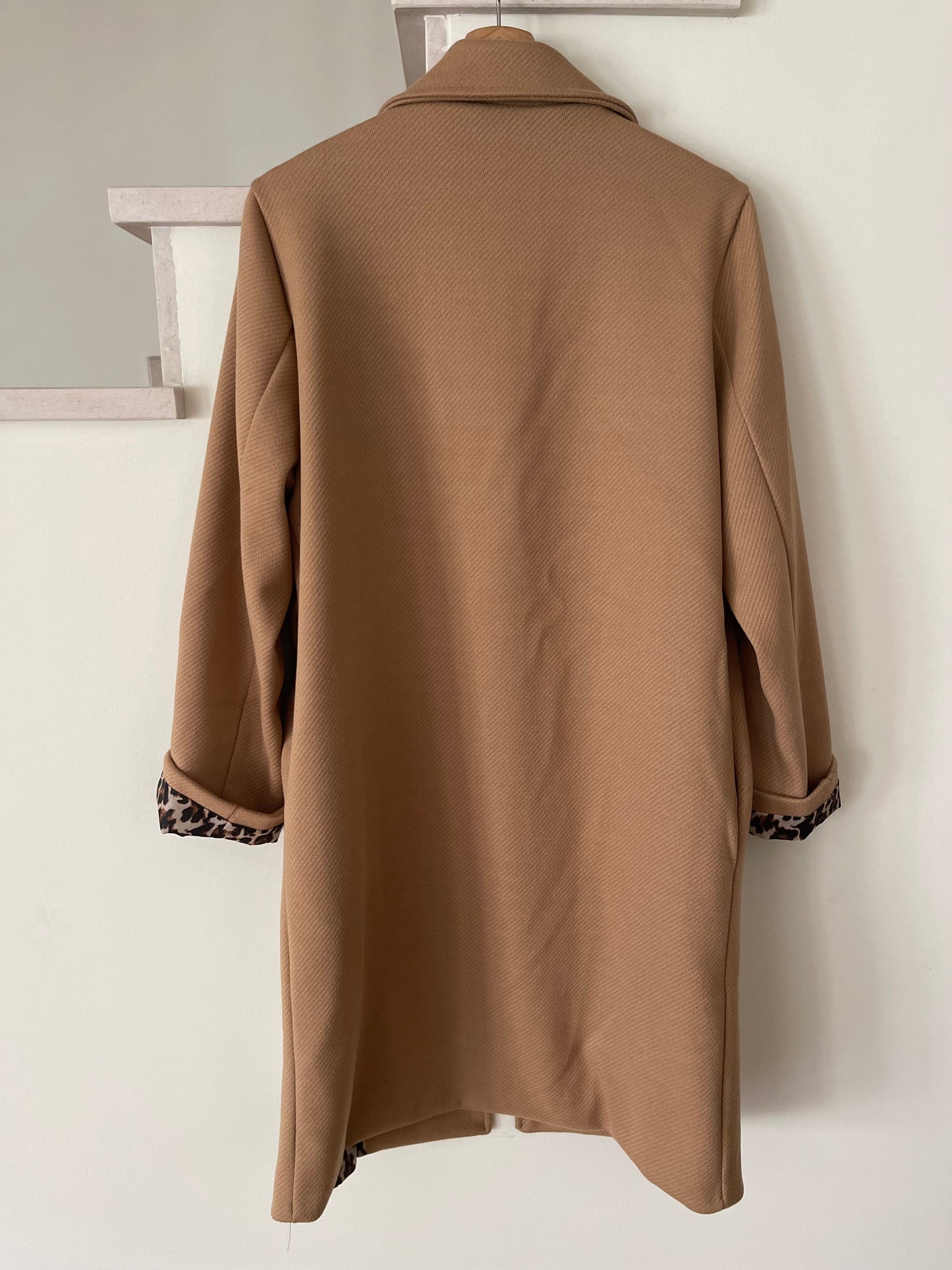 ADRIANE | Leopard-print lining coat