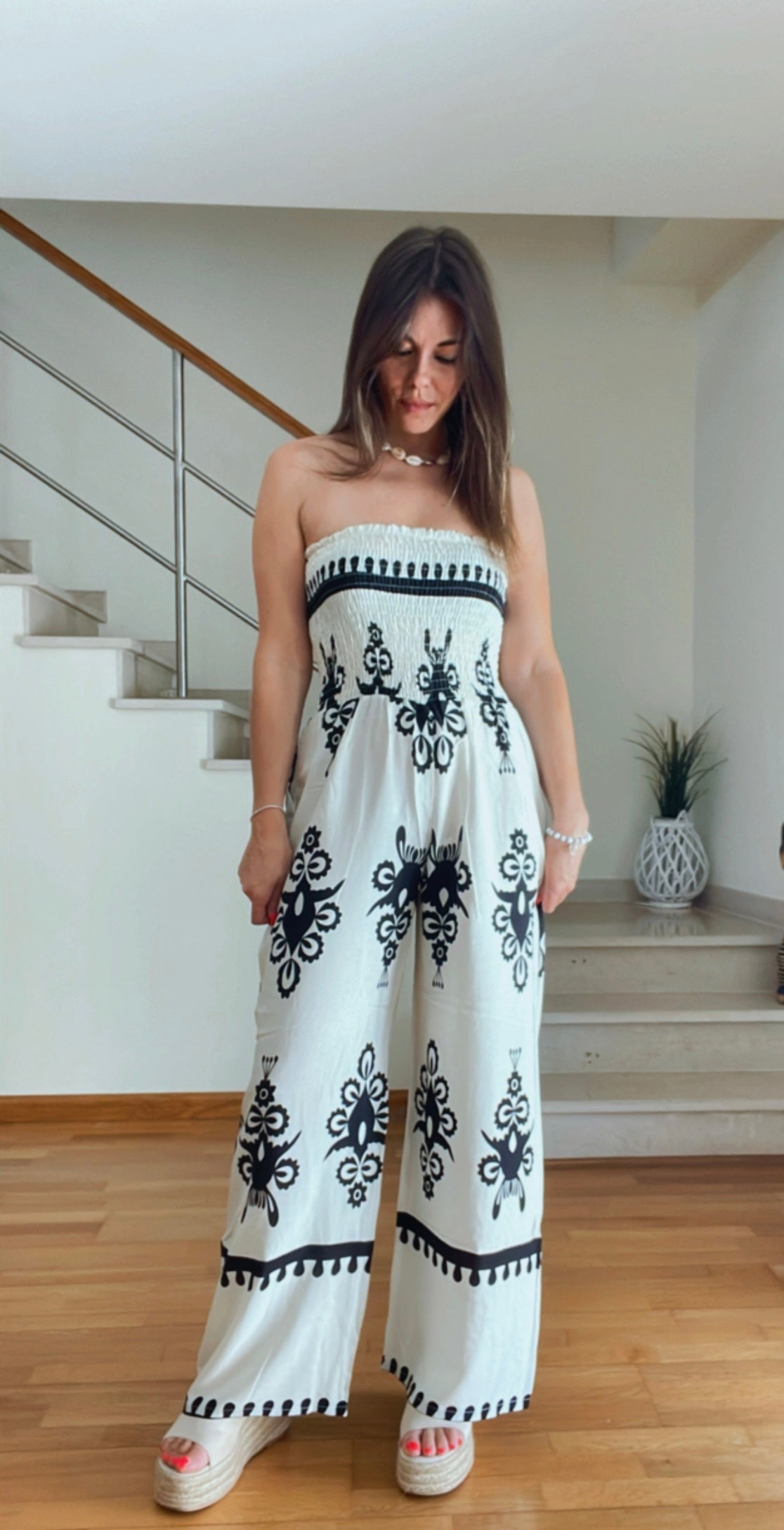 SARDINIA | Ethnic print jumpsuit