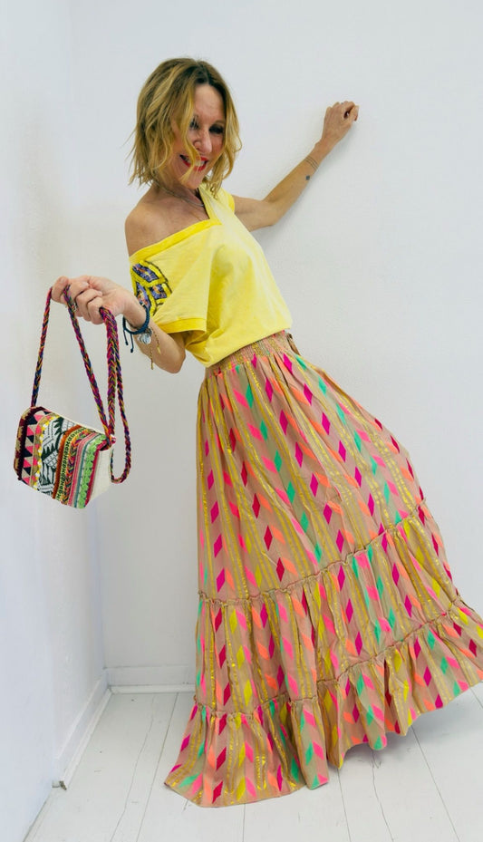 FANTASY | Saia Maxi estampada