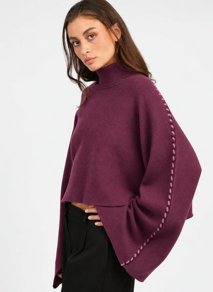 MILA CAPE KNIT
