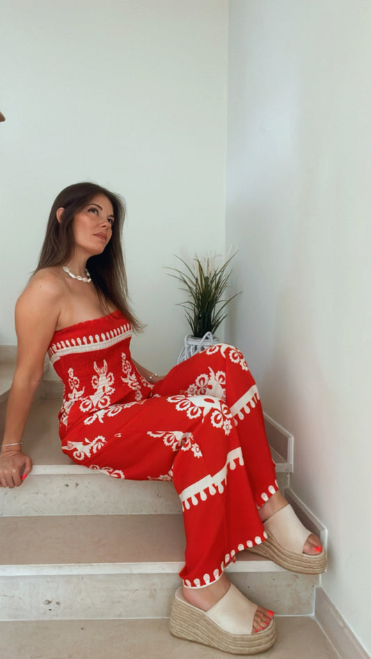 SARDINIA | Ethnic print jumpsuit
