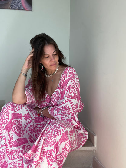 IBIZA | Vestido largo estampado