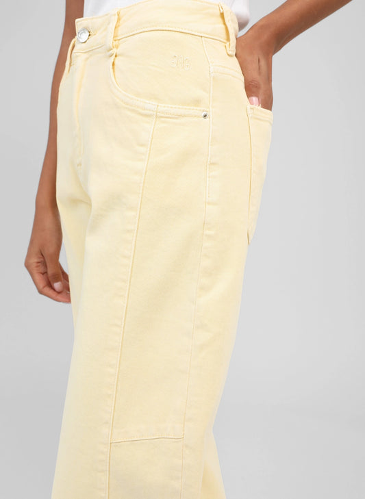 SOLEIL JEANS - BUTTER YELLOW