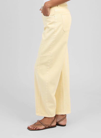 SOLEIL JEANS - BUTTER YELLOW