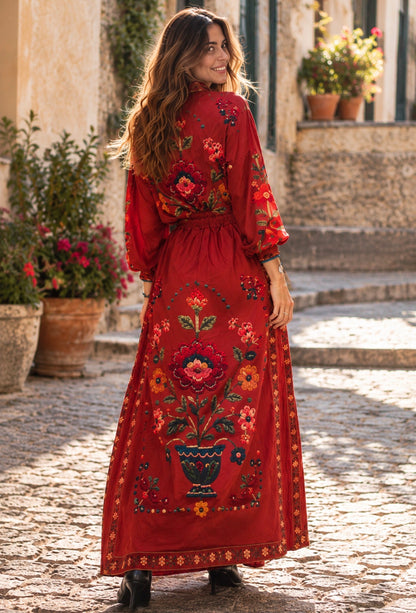 FOLK GARDEN SKIRT
