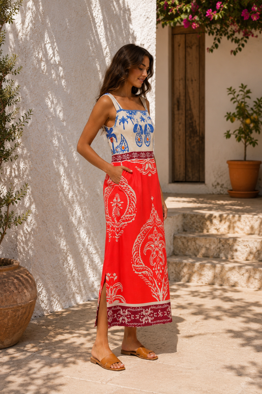 CAPRI MIDI DRESS