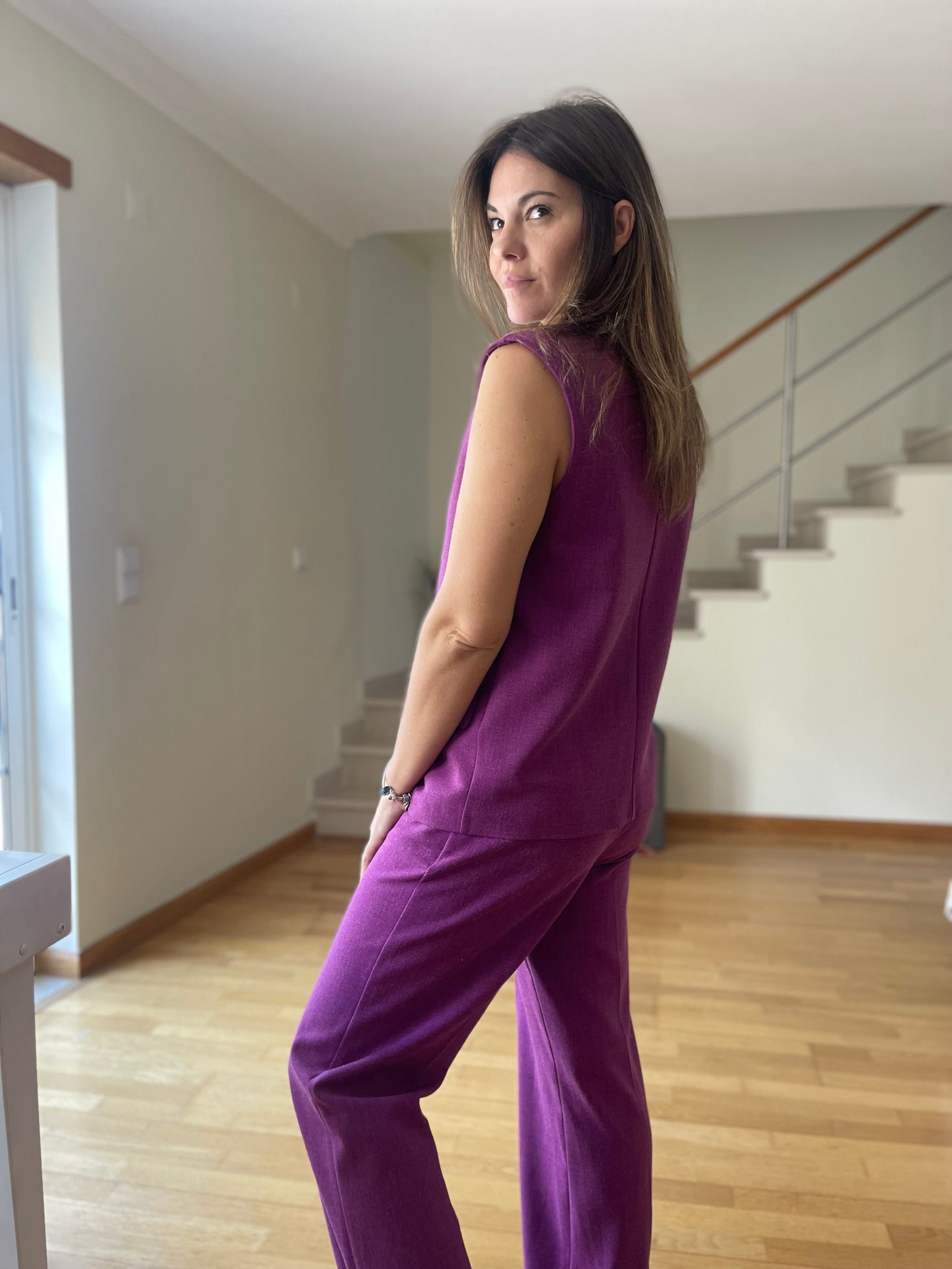SIMON | Vest and pants set