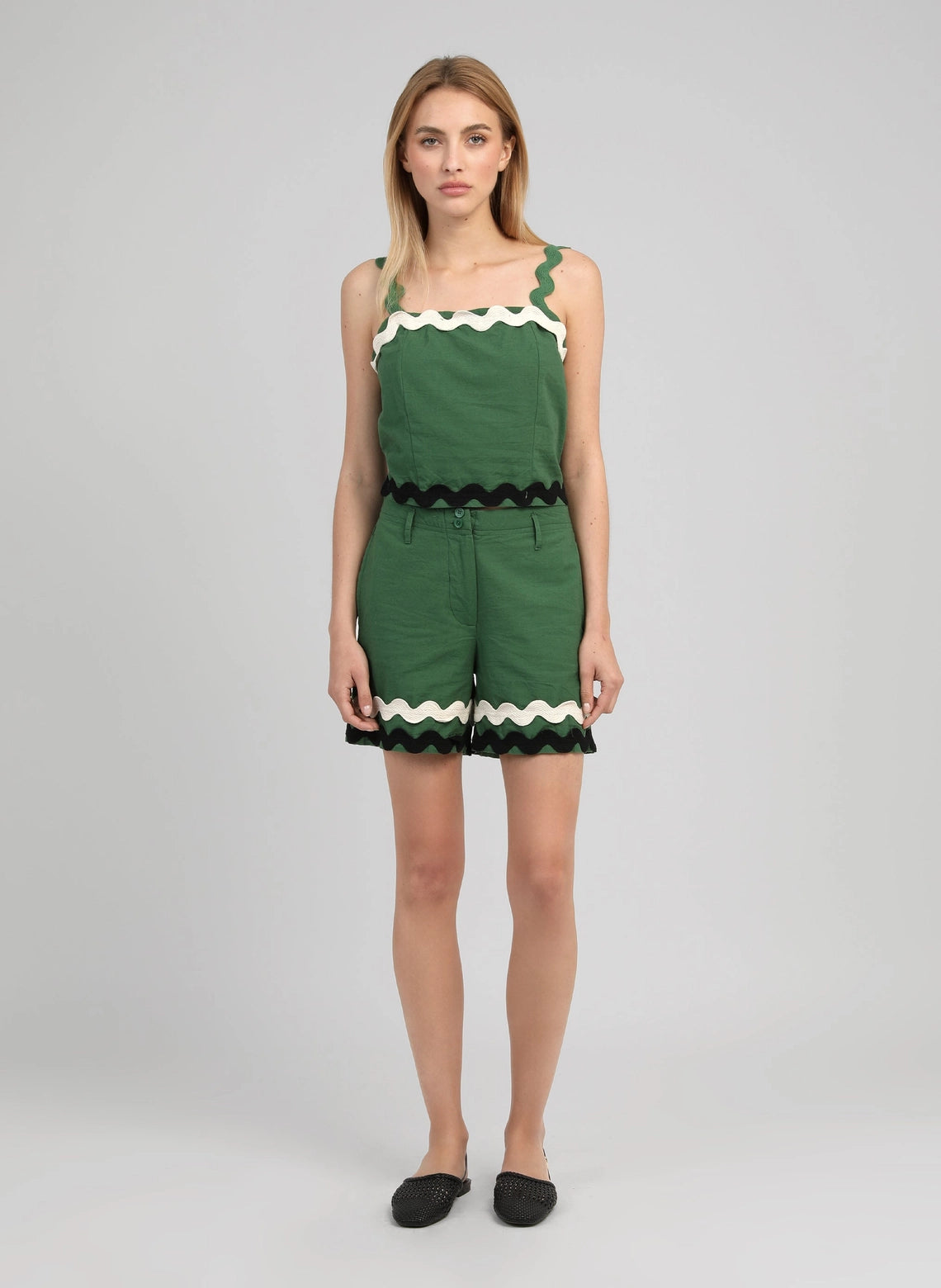 ONDINA SHORTS - GREEN