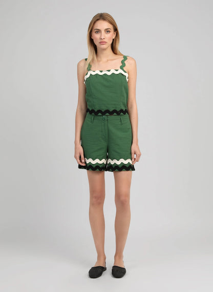 ONDINA SHORTS - GREEN