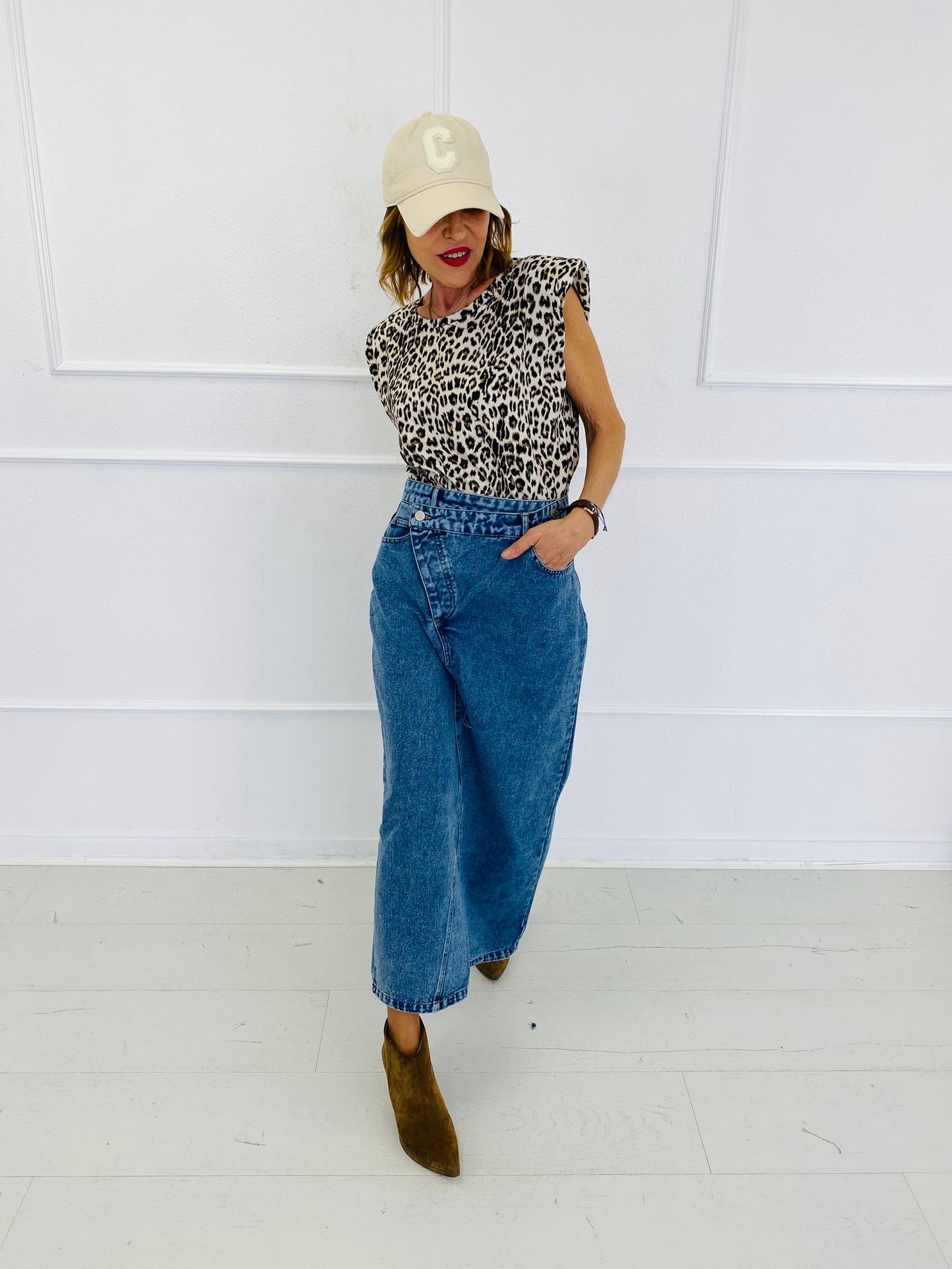 BONNIE | Falda vaquera midi