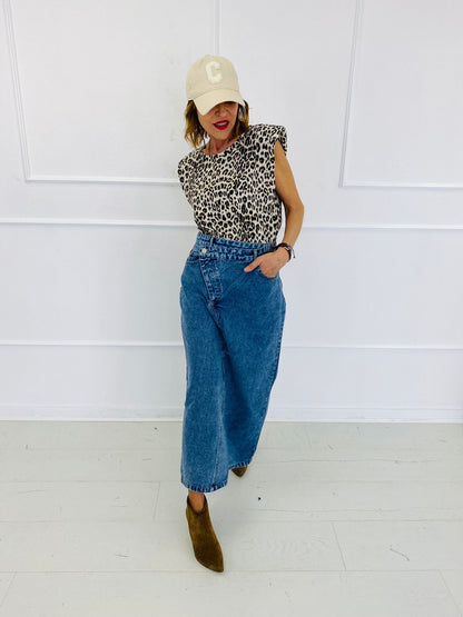 BONNIE | Falda vaquera midi