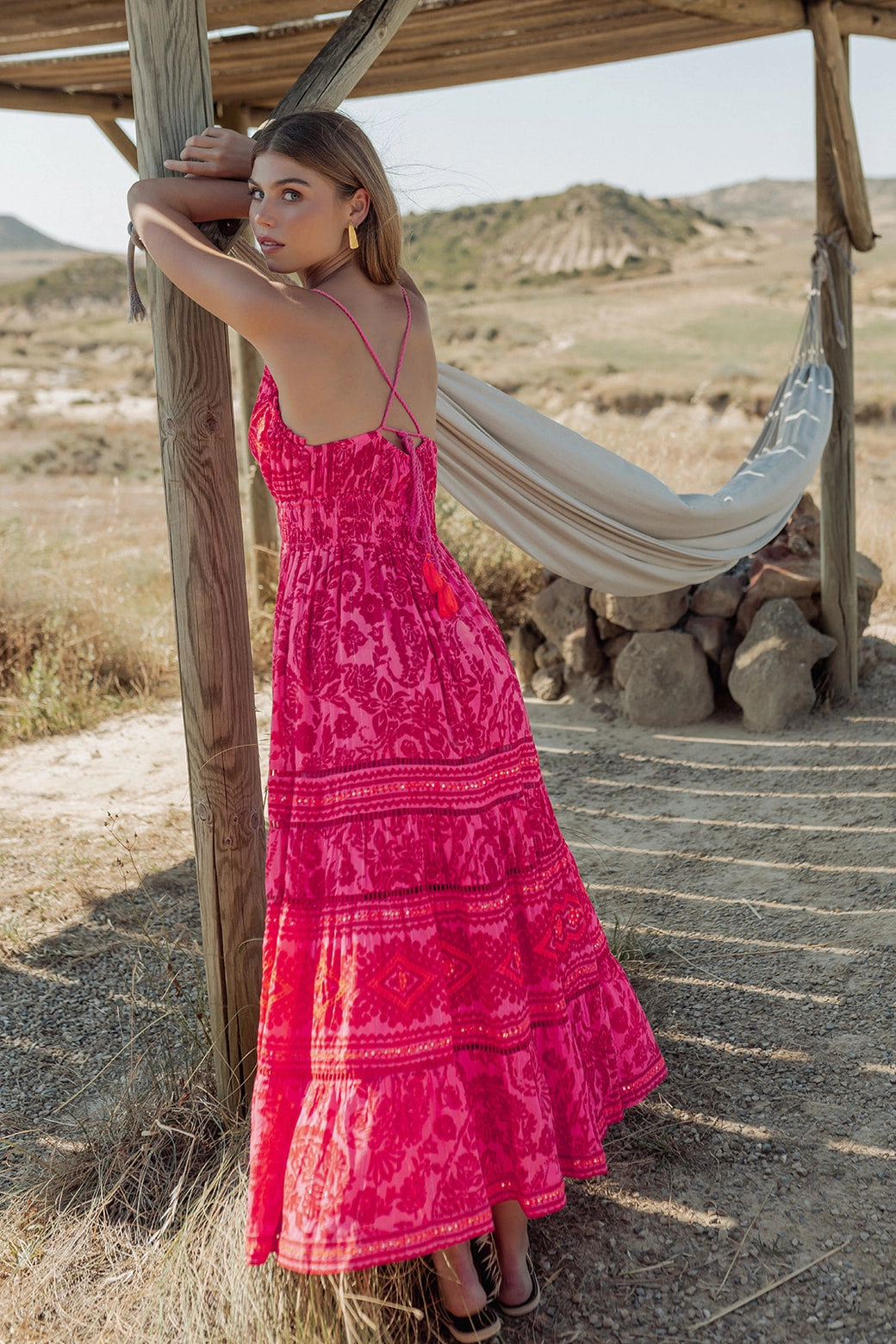 FLAMINGO MAXI DRESS