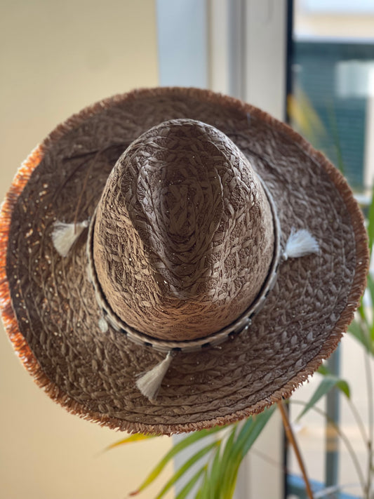 CONCHA | Chapéu de palha com conchas