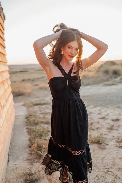 SAMSARA HALTER DRESS