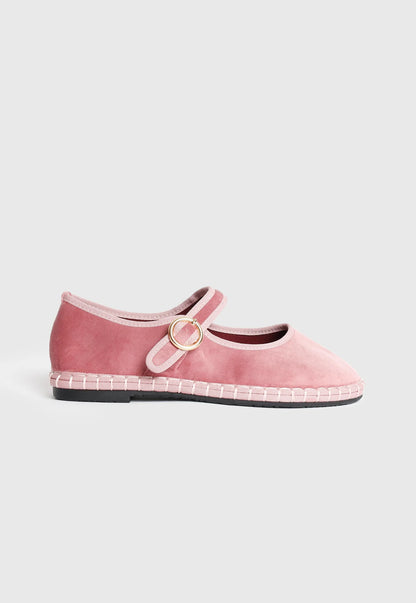 MARGOT VELVET FLATS
