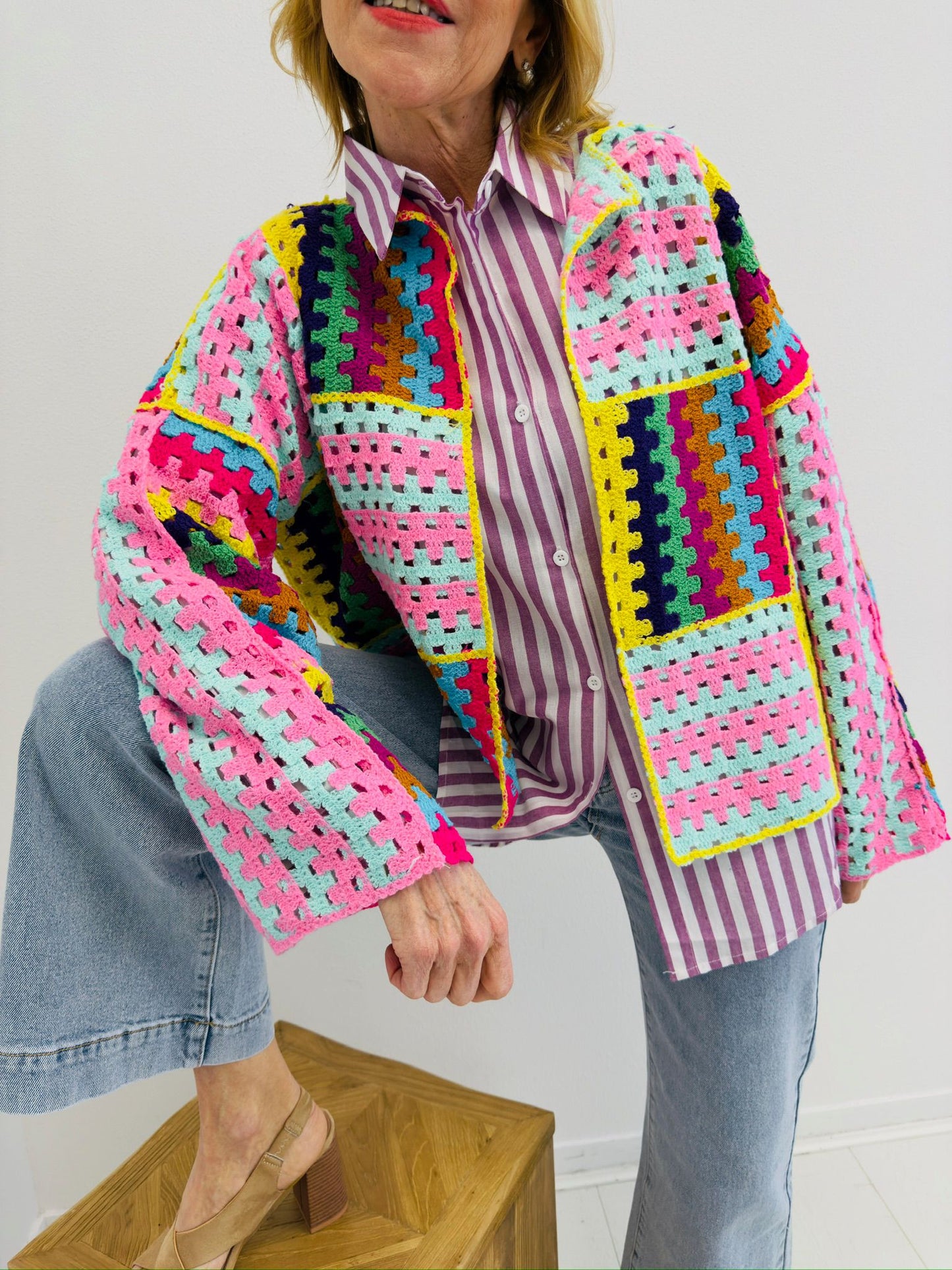SHAKTI | Casaco em crochet