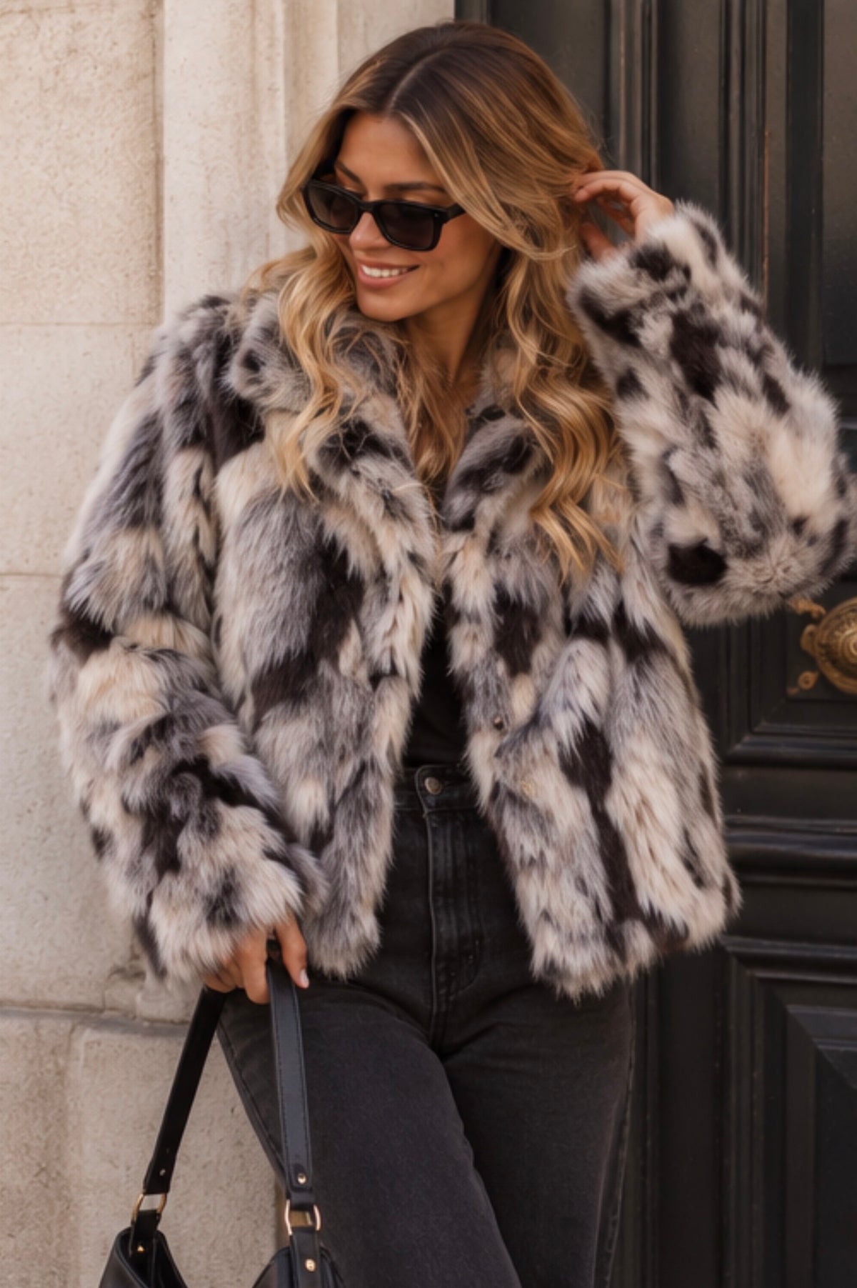 ASPEN FAUX FUR JACKET
