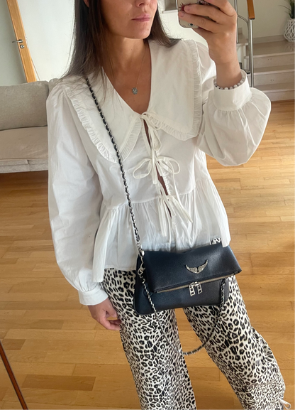 CAMILLA | Camisa con cuello babero
