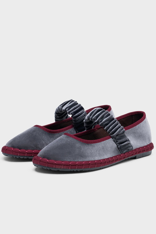BENNY VELVET FLATS