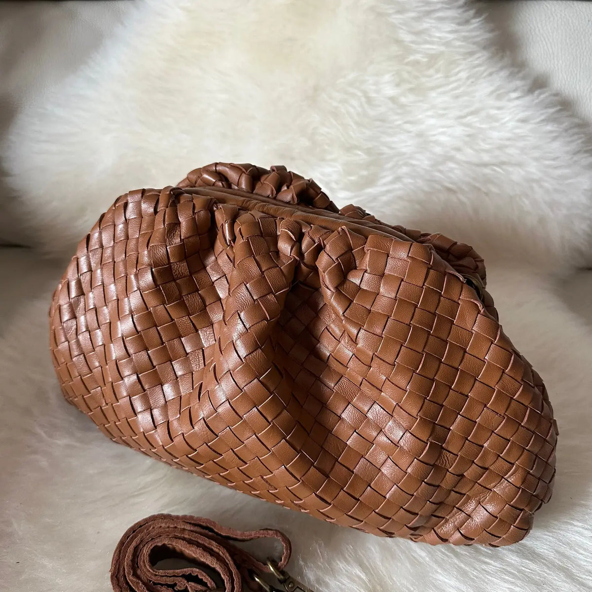 SOLEIL LEATHER BAG