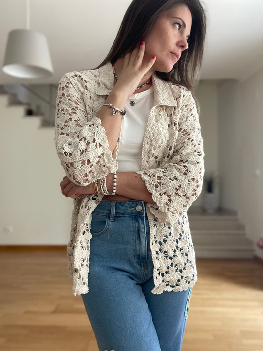 DARIO | Casaco em crochet