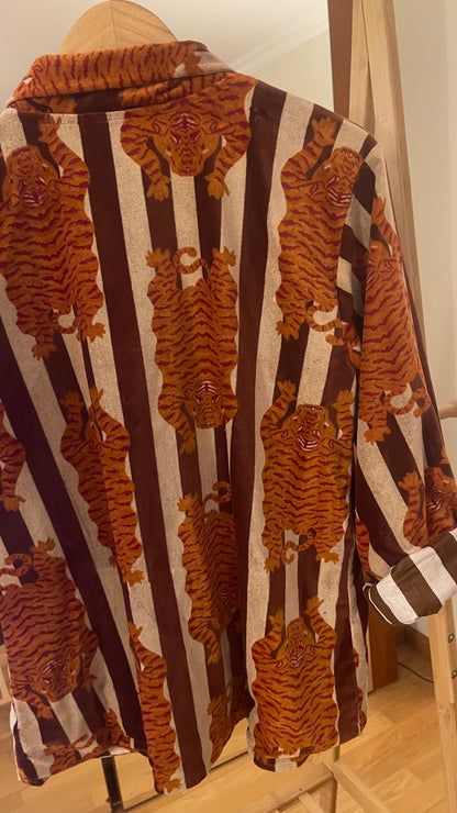 BROWN TIGER JACKET