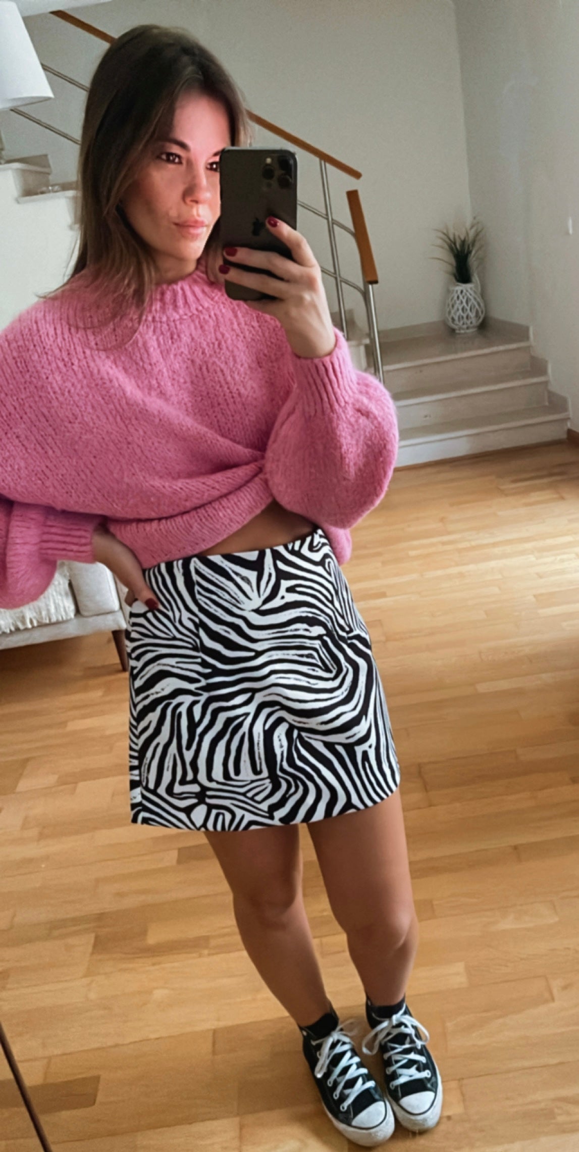 FANCY | Zebra mini skirt