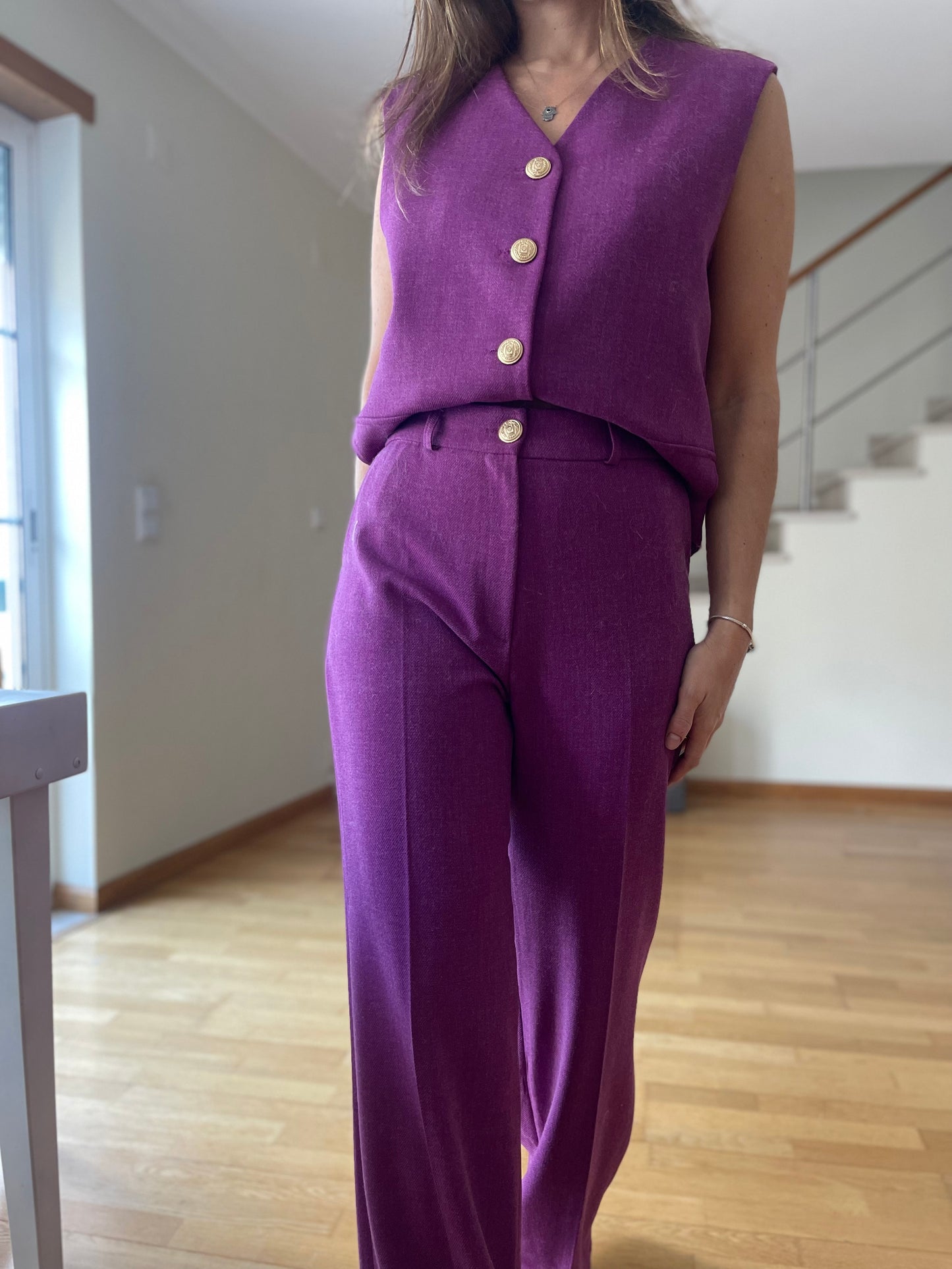 SIMON | Vest and pants set