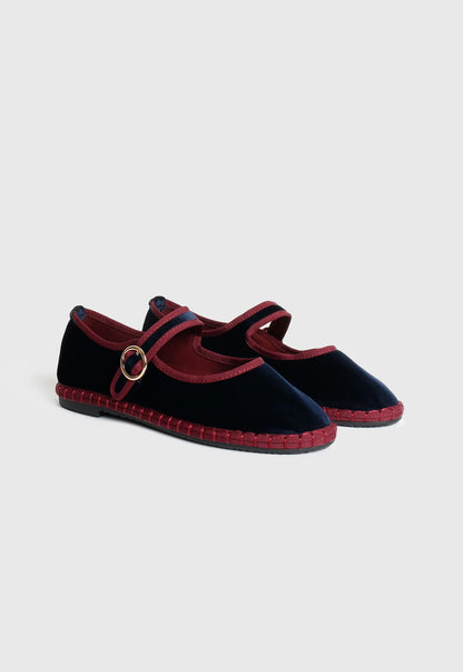 MARGOT VELVET FLATS