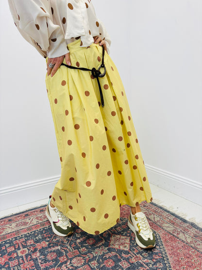 SUN DOT SKIRT