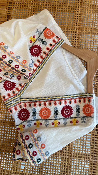 TULUM | Camisa com bordados coloridos