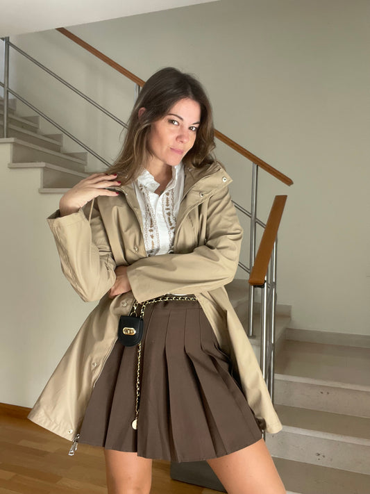 VALENCIA | minifalda plisada