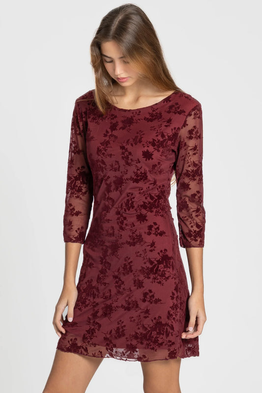 Velvet Bloom Dress