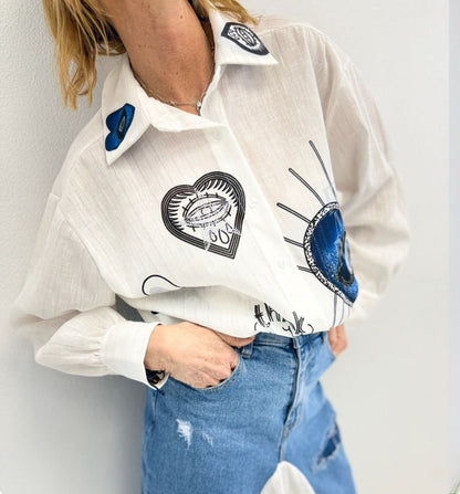 GOOD THINGS | Camisa estampada