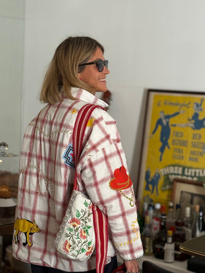 FOLK SQUARES JACKET
