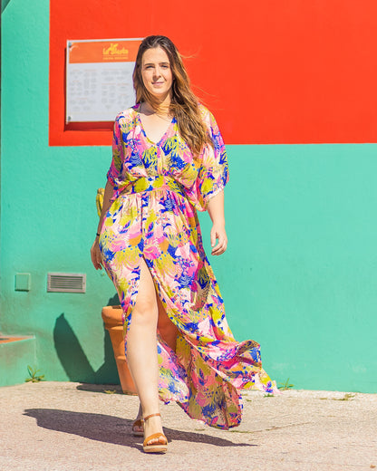MARÍA | Vestido largo floral